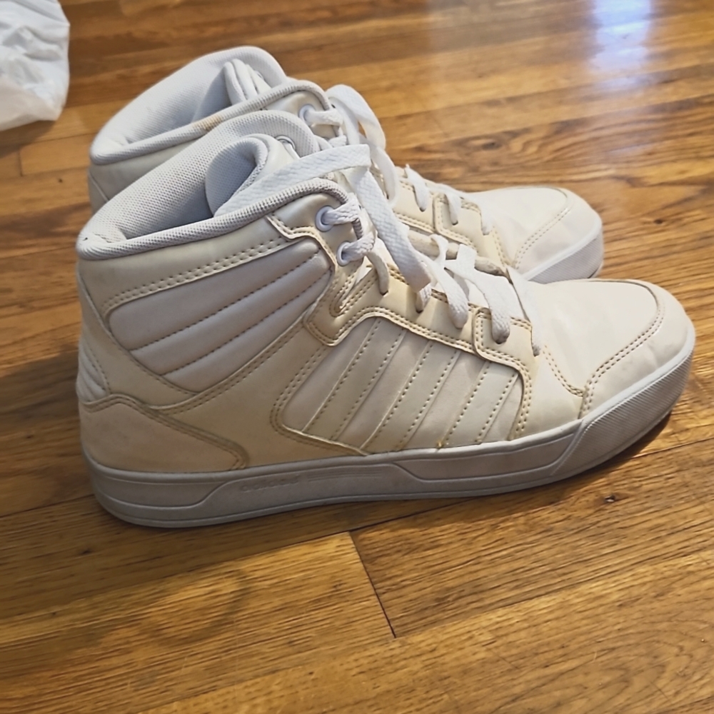 High top adidas court
